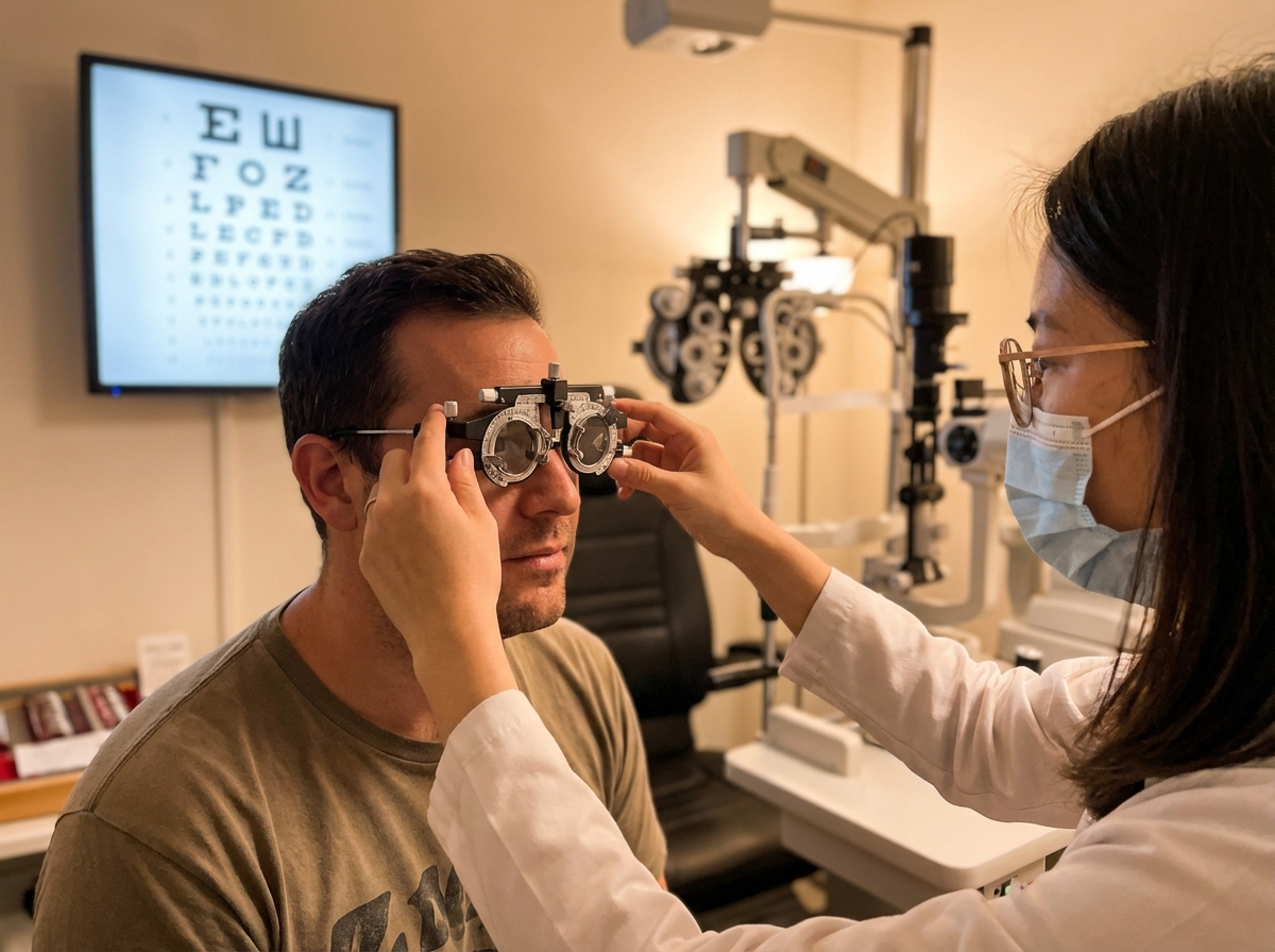 premiere visite opticien